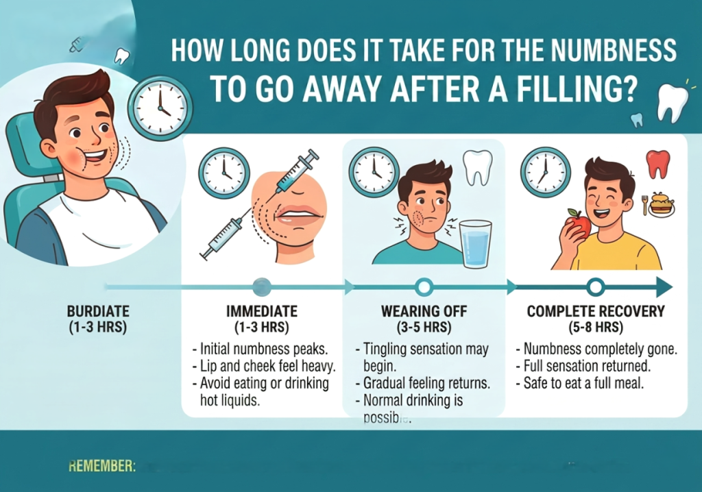 How Long Does It Take for the Numbness to Go Away After a Filling_