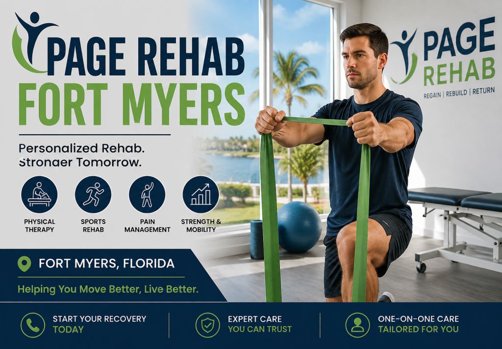 Page Rehab Fort Myers Find Quality Rehabilitation Services in Fort Myers, FL