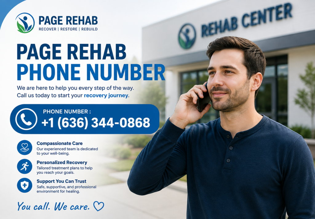Page Rehab Phone Number How to Find the Right Rehabilitation Center and Get Help