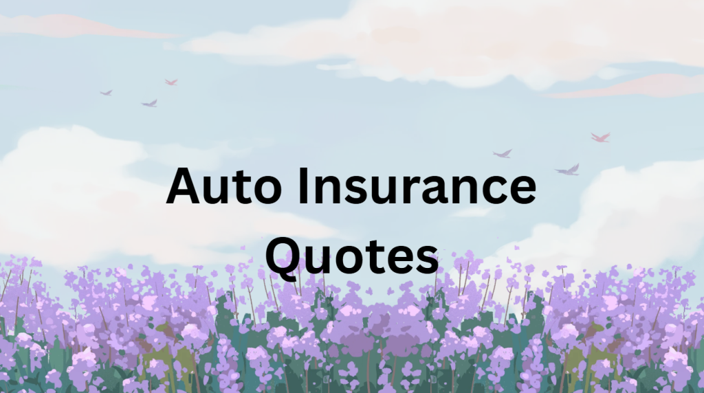 Auto Insurance Quotes