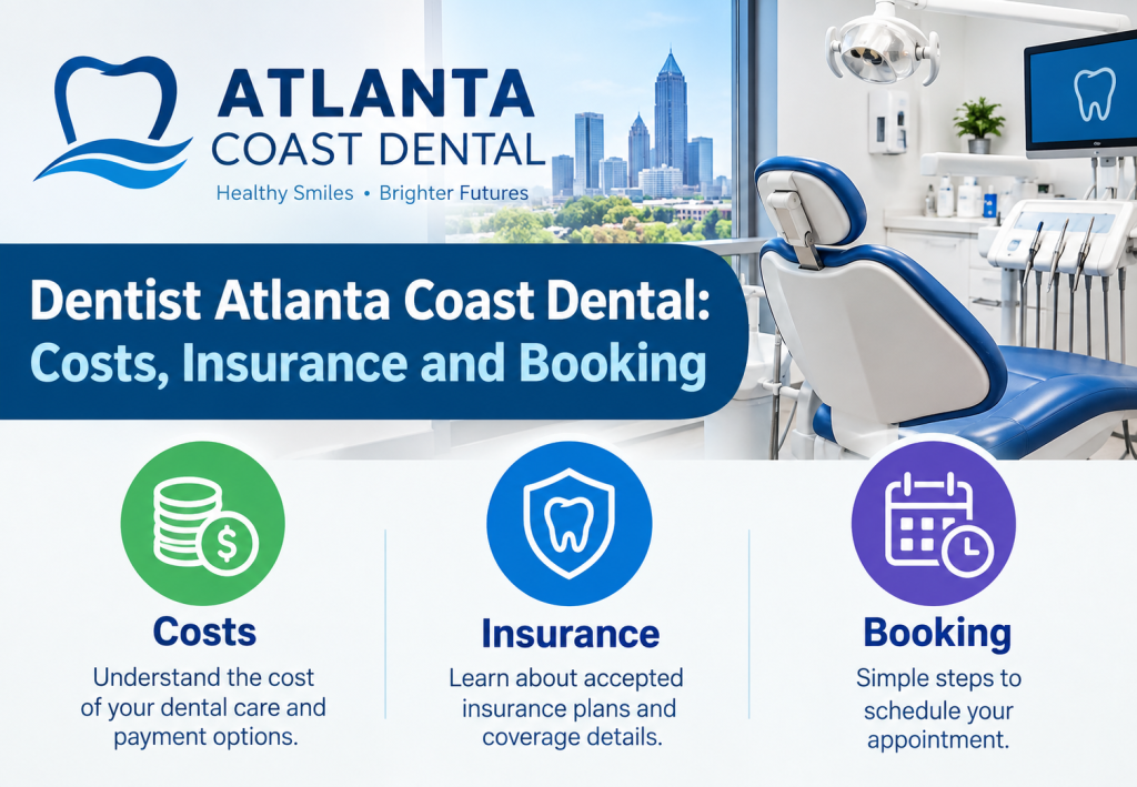 Dentist Atlanta Coast Dental Costs, Insurance and Booking